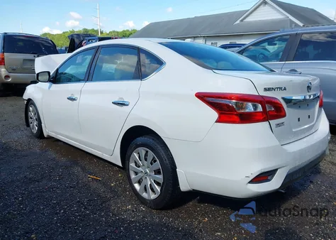 2017 Nissan Sentra Sv из США, поврежденный, VIN 3N1AB7AP6HY282362